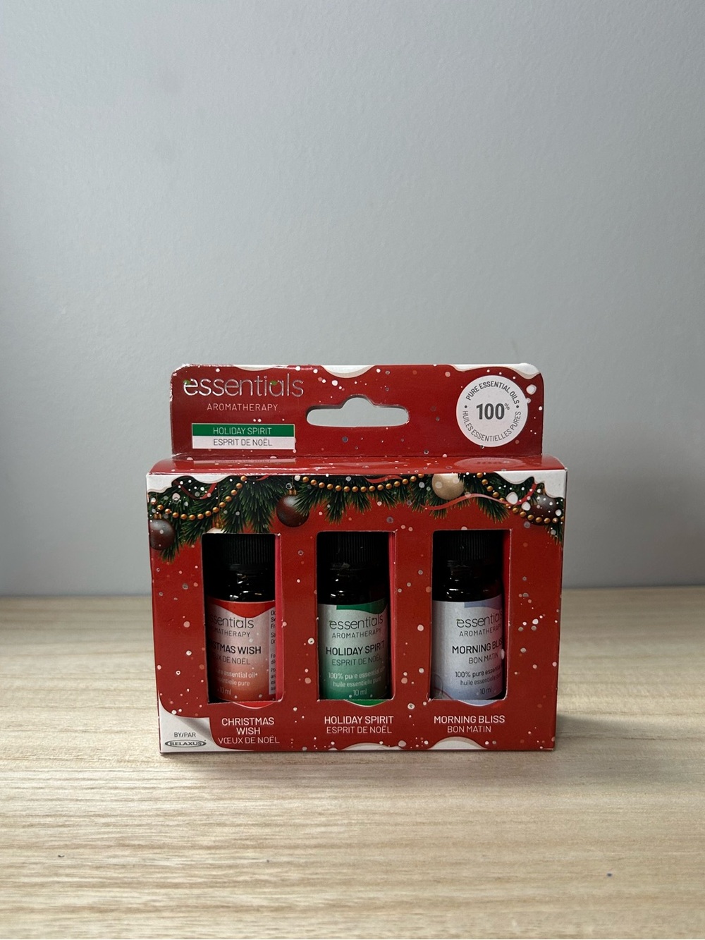 Essentials Aromatherapy Holiday Spirit